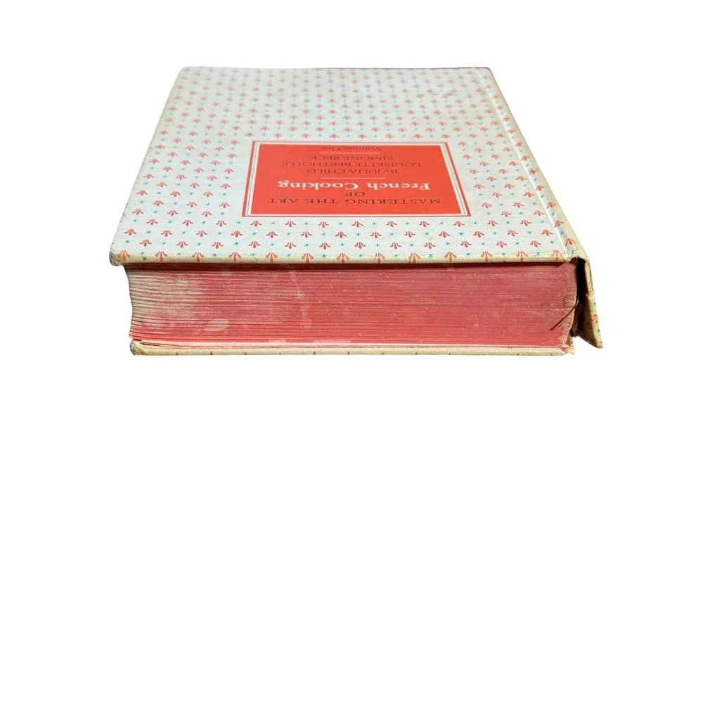 Julia Child Mastering the Art of French Cooking Vintage 2 Vol Book Set 1971 1973